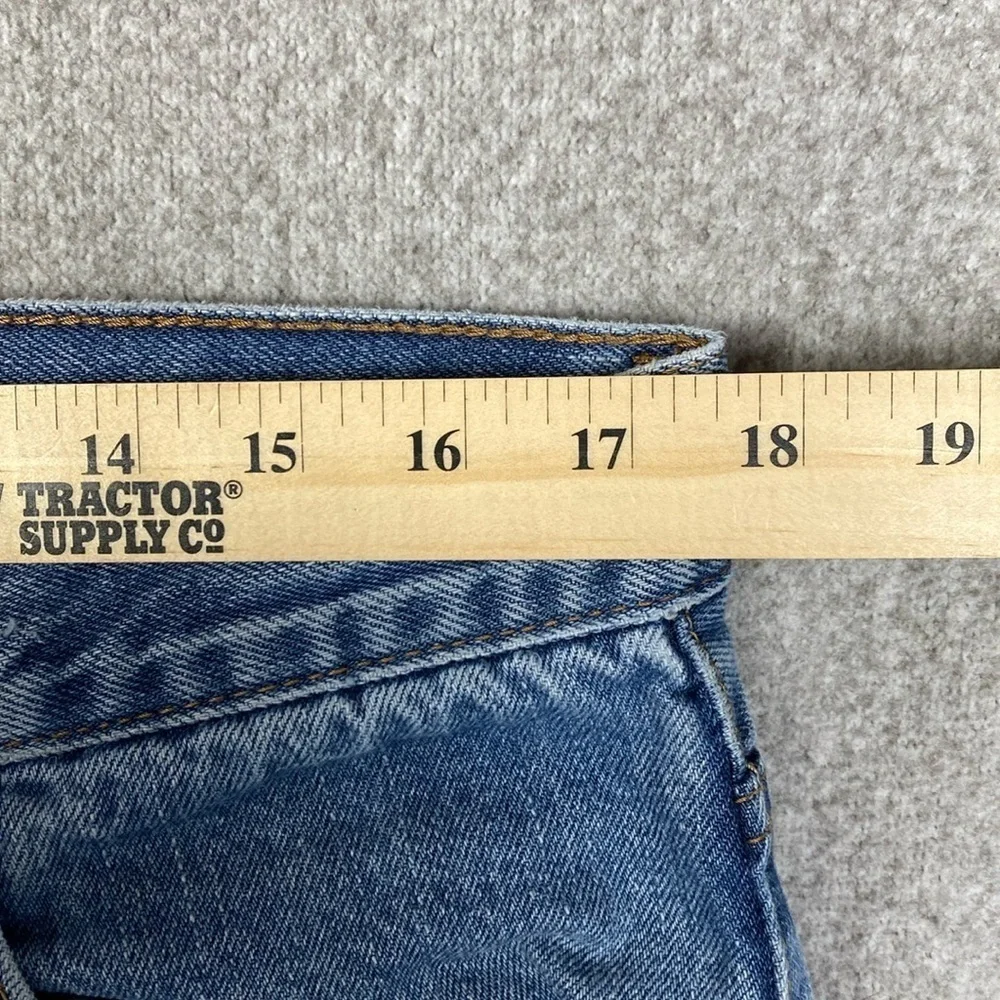 Levi’s 550 relaxed fit tapered leg 36x30 jeans cut date 2009 grunge cotton